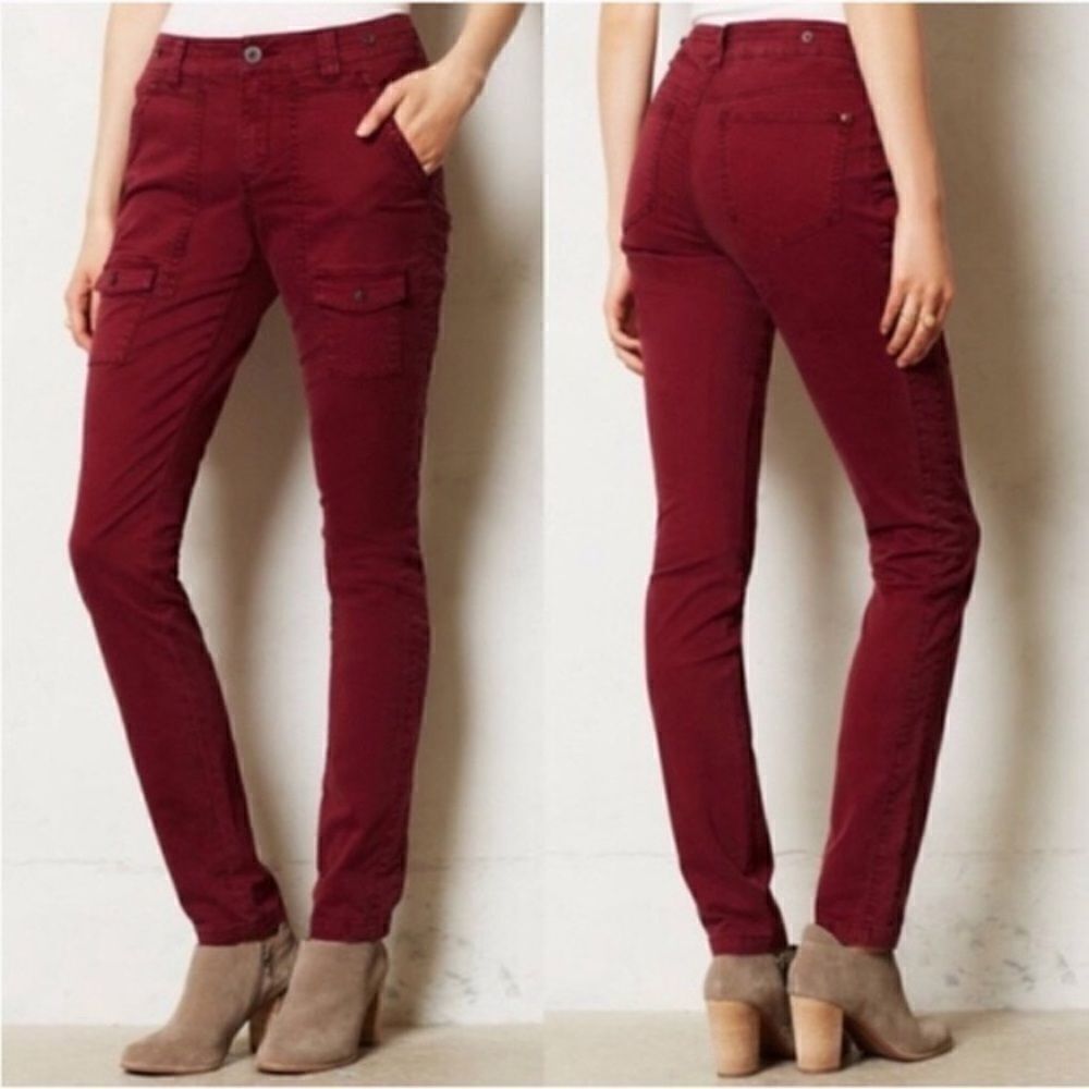 Pilcro and the Letterpress Tiri Cargo Skinny Jeans 2